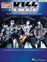 Deluxe Guitar Play-Along, Vol. 18: Kiss Guitar and Fretted sheet music cover